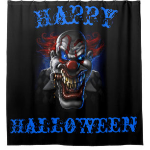 Blue Eyes Evil Clown ( Happy Halloween )