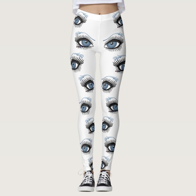 Blue Eyes Leggings (Front)