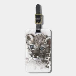 Blue Eyes Luggage Tag
