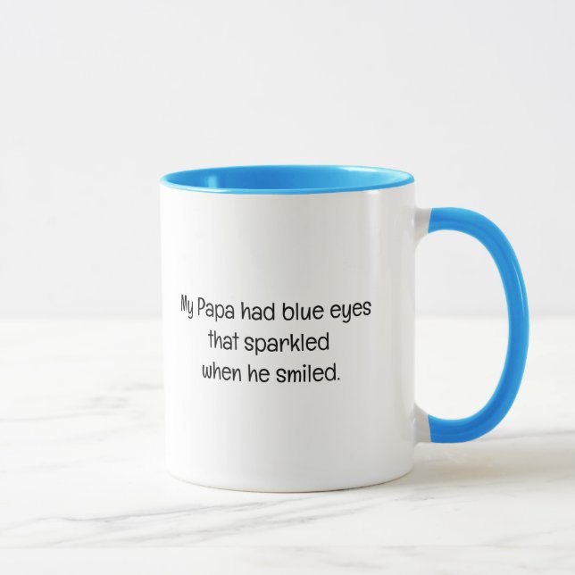 Blue Eyes Mug (Right)