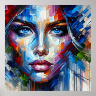 BLUE EYES POSTER