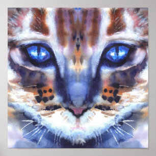 blue eyes poster