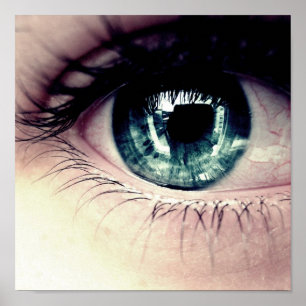 Blue Eyes Poster