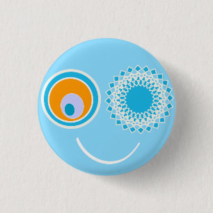 Blue Face Button