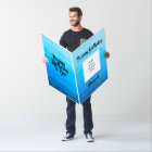 Blue Faded Happy Birthday Add Your Photo Jumbo