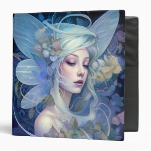 Blue Fairy Fantasy Art Binder