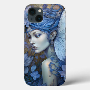 Blue Fairy Fantasy Art iPhone 13 Case