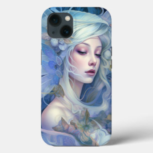 Blue Fairy Fantasy Art iPhone 13 Case