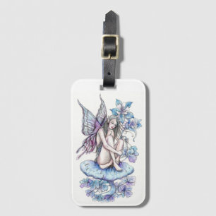Blue Fairy Luggage Tag