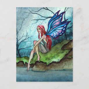 Blue Fairy Postcard