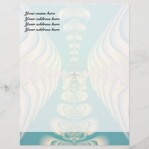 Blue Fairytale Letterhead