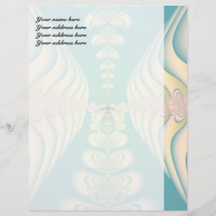 Blue Fairytale Letterhead