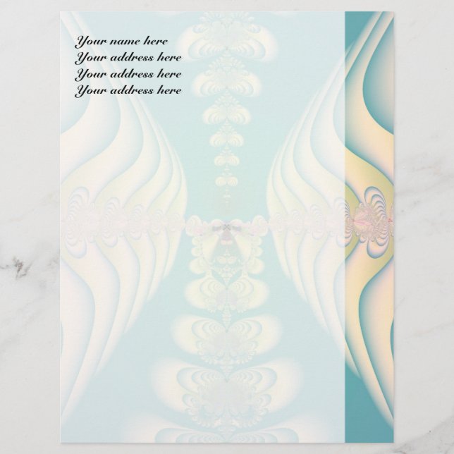 Blue Fairytale Letterhead (Front)