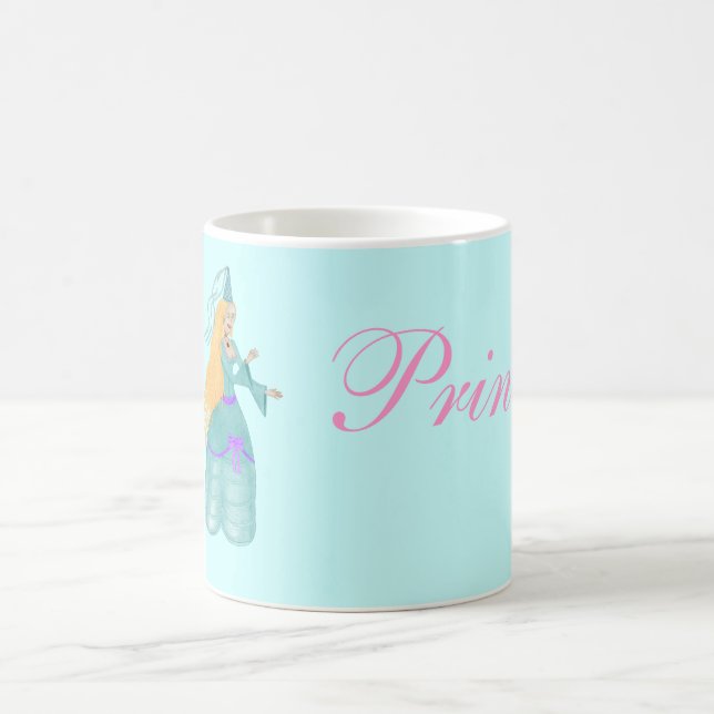 Blue Fairytale Princess Mug (Centre)