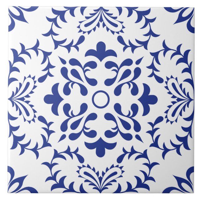 Blue Fanfare Tile (Front)