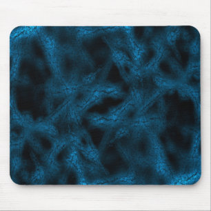 Blue fantasy pattern mouse pad