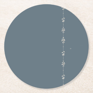 Blue Farmhouse Botanical Vine Coaster