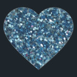 BLUE (faux) GLITTER HEART STICKERS<br><div class="desc">BLUE (faux) GLITTER HEART STICKERS - for HOLIDAYS or Any Day!

Customize as you like!

LOWEST PRICES ON ZAZZLE!

Questions? Regella@Rocketmail.com</div>