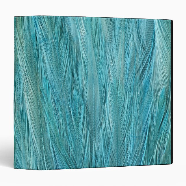 Blue Feathers Binder (Front/Spine)