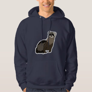 Blue Ferret Hoodie