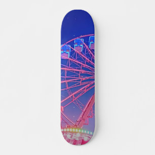 Blue ferris wheel skateboard