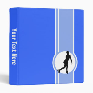Blue Figure Skating Binder