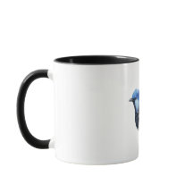 Blue Finch Bird customizable 