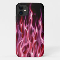 Blue Fire Flame design airbrush car custom cool ho