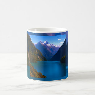 Blue Fjord Tranquillity Coffee Mug