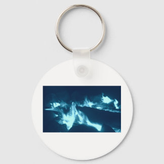 Blue Flame Keychain