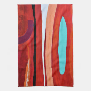 Blue Flame Kitchen Towel