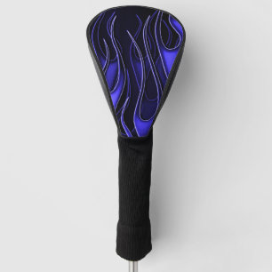 Blue Flames Golf Head Cover