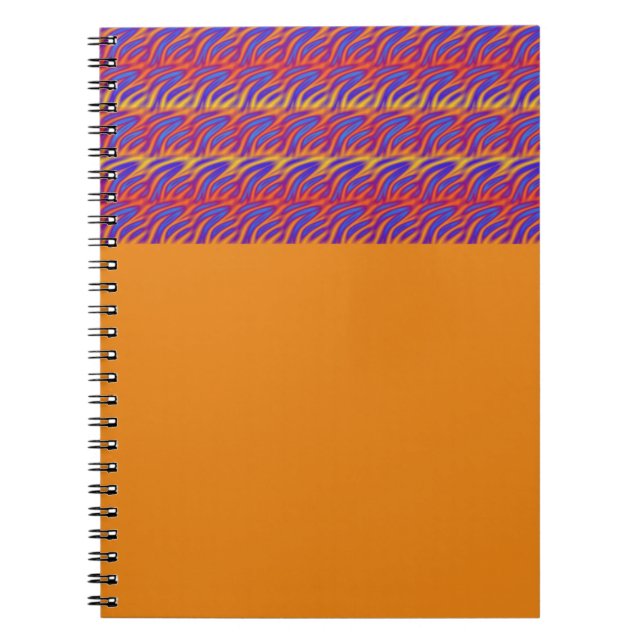 Blue Flames Notebook (Front)