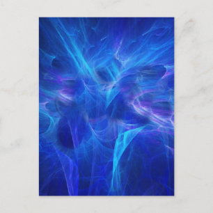 Blue Flash Postcard