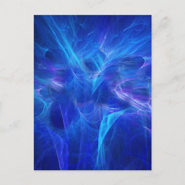 Blue Flash Postcard (Front)