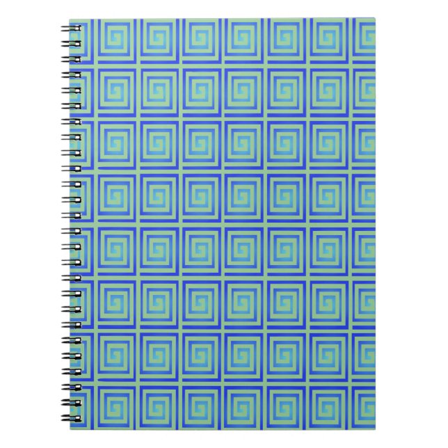 blue flashes notebook (Front)