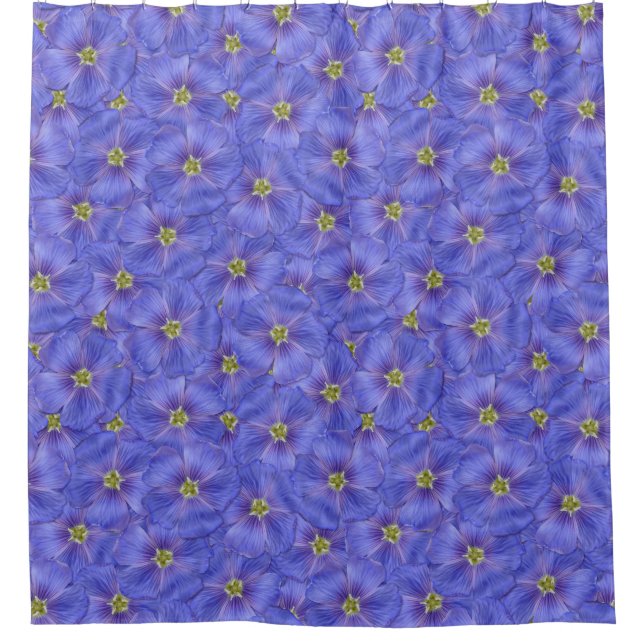 Blue Flax Seamless Pattern (Front)