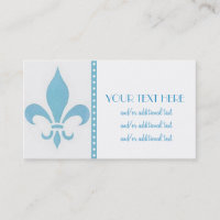 Blue Fleur De Lis