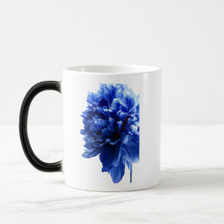 Blue Floral Botanical Illustration | Elegant Natur Magic Mug