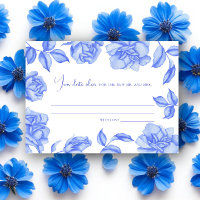 Blue floral Bridal shower Date night ideas