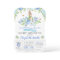 Blue Floral Bunny Baby Shower Woodland Boy Rabbit