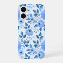 Blue Floral Chinoiserie Phone Case