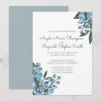 Blue Floral Delphinium Bouquet