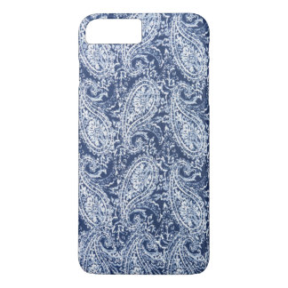 Blue floral pattern iPhone 8 plus/7 plus case