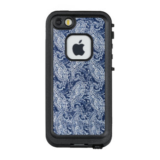 Blue floral pattern LifeProof FRÄ’ iPhone SE/5/5s case