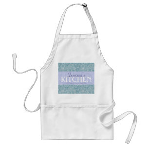 Blue Floral Pinch of Love Apron