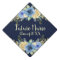 Blue Floral Rose Nursing Graduatuion Tassel Topper