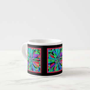 Blue Flower Espresso Cup