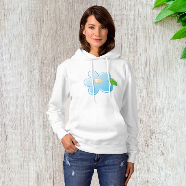 Blue Flower Hoodie (Creator Uploaded)