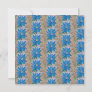 Blue Flower Jigsaw Puzzle